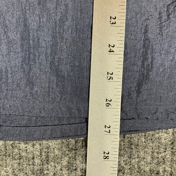 Athleta Top Womens Medium Gray Snap Button Up Long Sleeve Oversized Shacket New - Picture 12 of 13